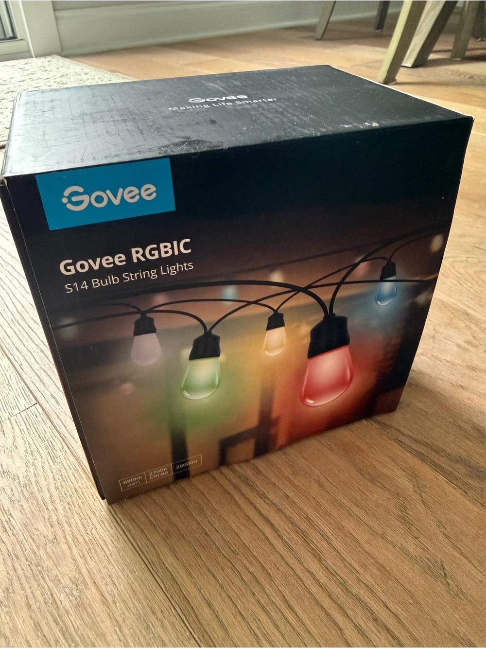 Govee RGBIC S14 Bulb String Lights - Multicolor